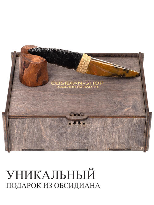 Нож из Яшмы и Обсидиана
