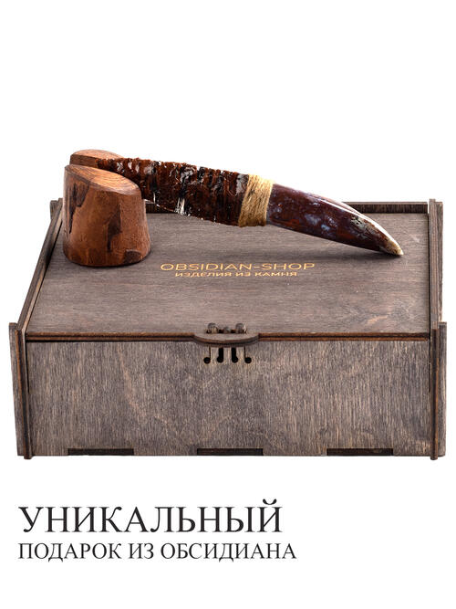 Нож из Халцедона и Обсидиана